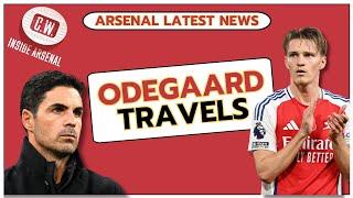 Arsenal latest news: Odegaard travels | Saka & Rice injuries | Chelsea reaction | Player ratings