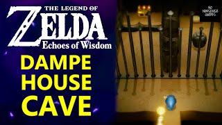 Zelda Echoes of Wisdom Dampe House Cave - How to Open Gate in Cave Behind Dampe's Studio