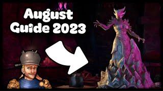 ESO August 2023 Guide / New Monster Styles, Eso Plus Trial and More (Elder Scrolls Online)