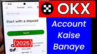 How to Create OKX Account | OKX Account Banane Ka Tarika 2025