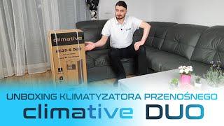 UNBOXING - KLIMATYZATOR PRZENOŚNY CLIMATIVE AC29-S DUO