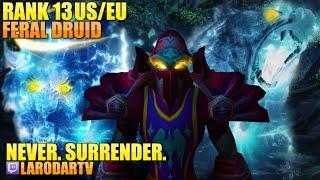 LARODAR WOW CLASSIC 60 FERAL DRUID PVP (R13 Ranking Video in EU Phase5 pre-Naxxramas)