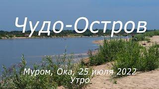 Чудо-Остров, Муром, Ока, 25 июля 2022, Wonderful Island, Murom, Oka, July 25, 2022