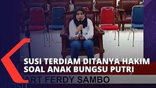 Susi Terdiam Saat Ditanya Berkali-kali Siapa yang Melahirkan Anak Bungsu Putri Candrawathi