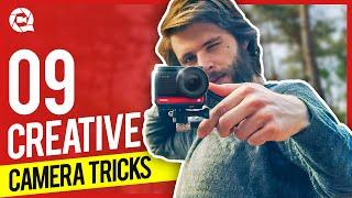 9 Creative CAMERA TRICKS (Insta 360)