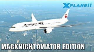 Haneda to Osaka - Magknight 787 Aviator Edition Japan Airlines｜Drawyah