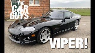 Dodge Viper GTS - the MUSCLE CAR that handles better than a Ferrari! | TheCarGuys.tv