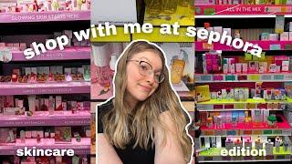 SHOP WITH ME AT SEPHORA 🪞| *skincare edition* new trendy skincare at Sephora + HUGE HAUL