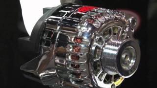 Powermaster Alternators and Starters for the LS & 5.0 Liter Coyote Engines at PRI 2011