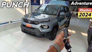 Tata Punch Adventure Rhythm 2024 ️| मात्र ₹ 7.35 लाख में! Tata Punch का Most VFM Variant |