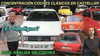 ️Raul analiza 100 coches en la concentración de clásicos en Castellar. Voitures anciennes.