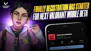 FINALLY THE REGISTRATION FOR VALORANT MOBILE NEXT BETA IS HERE - HERE'S HOW TO REGISTER 