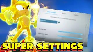 Settings that will make you feel SUPER SONIC - Sonic Frontiers