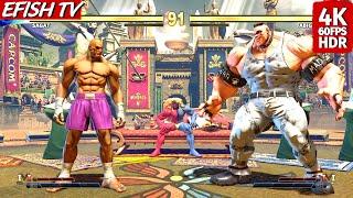 Sagat vs Abigail (Hardest AI) - Street Fighter V (PS5 4K 60FPS)