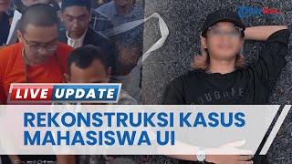 Polisi Gelar Rekonstruksi Kasus Pembunuhan Mahasiswa UI di Kamar Kos, Paman Korban Menyaksikan