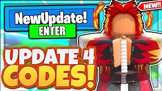 ALL NEW SECRET *UPDATE 4* CODES In Roblox Anime Punching Simulator!