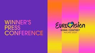 Eurovision Song Contest 2024: Nemo's Press Conference |  Switzerland Winner