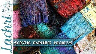 Acrylic paint drying dull & Color Shifting - Art Q&A