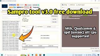 Sampro tool v3.0 latest version oppo, realme, xiaomi, vivo and samsung frp unlock tool