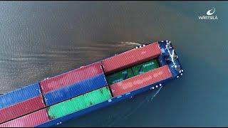 A swappable battery container for zero emission inland waterway shipping | Wärtsilä