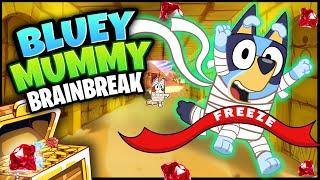 Mummy Brain Break for Kids - Floor Is Quick Sand | Trampoline Workout For Toddlers | Just Dance