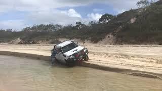WORST 4WD RECOVERY EVER! ....Fraser Island