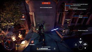 Star Wars Battlefront 2 Super intense game on Naboo