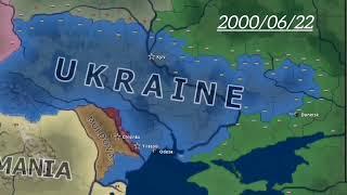 What if Russia attacks Ukraine in 2000?  [Hoi4 MD Timelapse ]