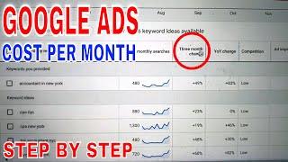  How Much Do Google Ads Cost Per Month 