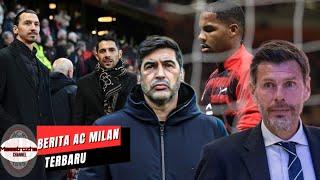 BERITA AC MILAN TERBARU ️ Manajemen AC Milan Adakan Rapat DaruratMaignan Absen di Laga Derbi Milan