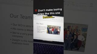 PowerPoint Morph Tutorial to make an amazing Team Slide ‍ #powerpoint