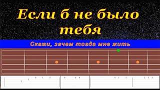 Если б не было тебя (cover) | Гитара на одной струне