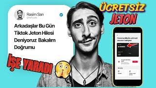 TİKTOK JETON HİLESİ  %100 Gerçek Tiktok Jeton Hilesi 202