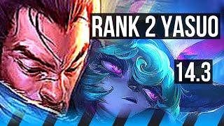 YASUO vs VEX (MID) | Rank 2 Yasuo, 1000+ games, 11/3/5, Rank 14 | EUW Challenger | 14.3