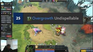 Treant level 25 Most Broken Talent in Dota?