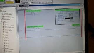 PLC programming -- TOF instruction (off-delay timer)