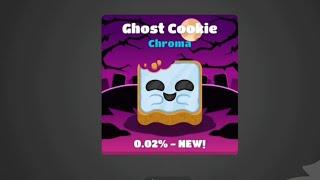 I GOT THE GHOST COOKIE IN BLOOKET! (Spooky pack opening)