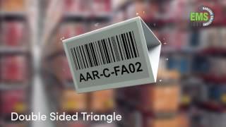 Barcode label signs for Warehouse / Distribution Center