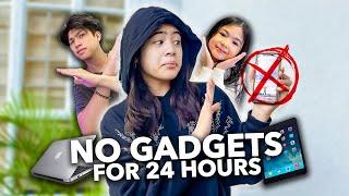 NO GADGETS For 24 Hours?! (Kaya Ba?) | Ranz and Niana