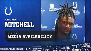 June 4, 2024: Adonai Mitchell Media Availability