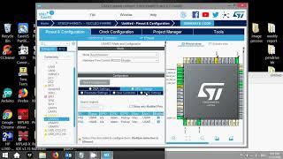 3. UART raspi and stm32 - Setup of stm32 programming