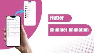 Shimmer Effect Flutter ||  Flutter Shimmer Animation