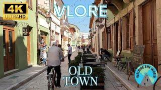 Vlore Old Town 4k walking tour video Vlore Albania