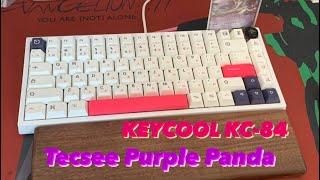 Keycool KC84 Sound Comparison | Case Foam & Plasticine Dampening Mod