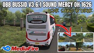 OBB BUSSID V3.6.1⁉️ UPDATE MOD OBB SOUND MERCY OH 1626 INTERIOR ASMR | GRAPHIC ETS2 CONCEPT