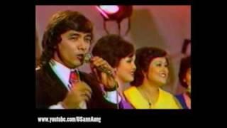 #001 Tin Moe Khaing with Aung Ko Latt, Ngwe Yin Win, and K. Jar Nu on Myanmar TV in 1982