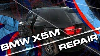 BMW X5 E70. Left side repair. Ремонт левой стороны.