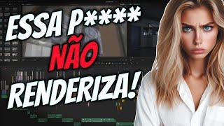 Vídeo Trava na Rederização! O Que fazer? Davinci Resolve 18.6