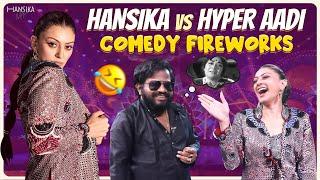 Hansika Roasts Hyper Aadi  – Epic Comedy  || Hansika Motwani