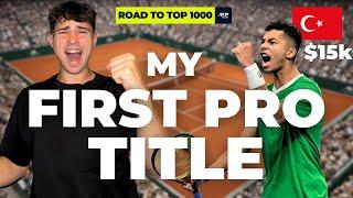 My First Professional Title !!!- | Road to Top 1000 ATP